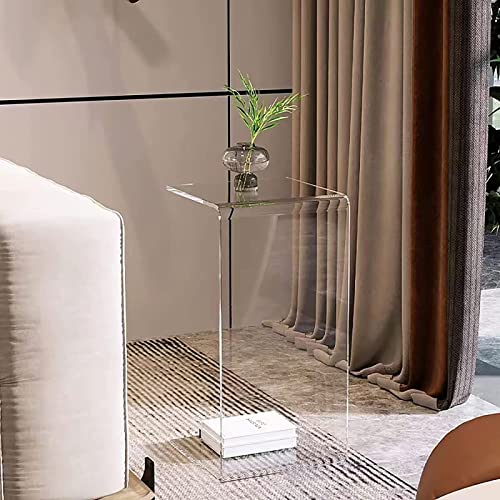 2-stöckiger Acryl-Beistelltisch, transparenter Beistelltisch für Wohnzimmer, Schlafzimmer, Büro, Mehrzweck-Kaffee- und Laptoptisch 2-stöckiger Acryl-Beistelltisch, transparenter Beistelltisch für Wohnzimmer, Schlafzimmer, Büro, Mehrzweck-Kaffee- und Laptoptisch von Generisch