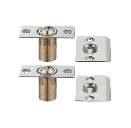 2 stücke Magnetische Türschlösser Schranktürschlösser Federkugelschlösser Silber Kleiderschrank Möbel Magnetschlösser Hardware-schlösser 2 stücke Magnetische Türschlösser Schranktürschlösser Federkugelschlösser Silber Kleiderschrank Möbel Magnetschlösser Hardware-schlösser von Generisch