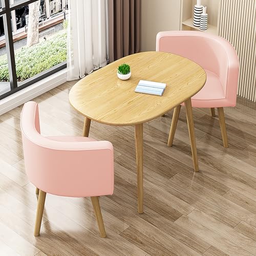 2-teiliges Esszimmer-Set, ovaler Tisch und Stühle für kleine Küchen, ideal für moderne Ess- und Küchenräume, perfekte Größe für gemütliche Mahlzeiten 2-teiliges Esszimmer-Set, ovaler Tisch und Stühle für kleine Küchen, ideal für moderne Ess- und Küchenräume, perfekte Größe für gemütliche Mahlzeiten von Generisch