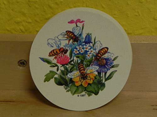 2 x 450 Deckeleinlagen -f. neutrale Honig-Gläser-500g, 80,2mm D.-Blume- (5ct/St) Imker Honig Imkerei Silkes Imkereibedarf von Generisch