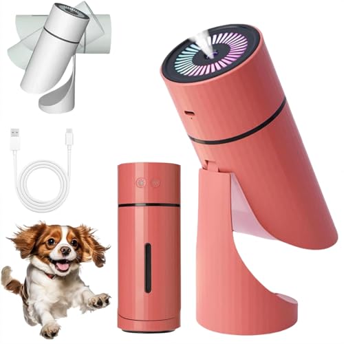 2.0 Hunde-Luftbefeuchter, Hunde-Luftbefeuchter mit flüsterleisem / 90° einstellbarem Nebel, 2025 verbesserter 2.0 Luftbefeuchter für zusammengeklappte Luftröhre, kleine Hunde, schafft eine sichere 2.0 Hunde-Luftbefeuchter, Hunde-Luftbefeuchter mit flüsterleisem / 90° einstellbarem Nebel, 2025 verbesserter 2.0 Luftbefeuchter für zusammengeklappte Luftröhre, kleine Hunde, schafft eine sichere von Generisch