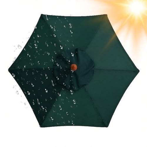 2.0 m 3.0 m 4.0 m Sonnenschirm Ersatzbezug 6/8 Streben, Große Ersatz-Terrassenschirme Überdachung, Ersatzdach Baldachin für Pool Garten Markt, nur Abdeckung Oberseite, Wasserdicht(Dunkelgrün,6 Streben 2.0 m 3.0 m 4.0 m Sonnenschirm Ersatzbezug 6/8 Streben, Große Ersatz-Terrassenschirme Überdachung, Ersatzdach Baldachin für Pool Garten Markt, nur Abdeckung Oberseite, Wasserdicht(Dunkelgrün,6 Streben von Generisch