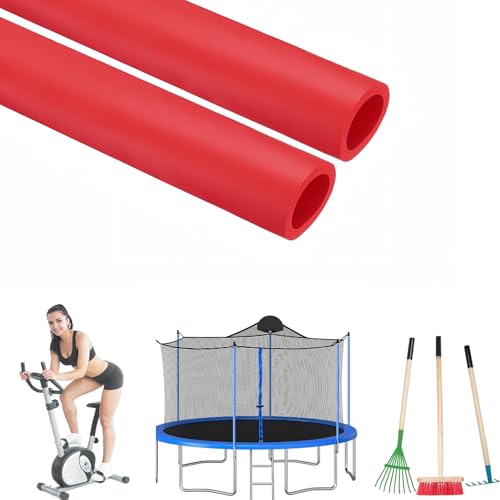 2.0m Flexible Rohrisolierung Wetterfeste Isolierung Rohr, Selbstdichtende Schaumstoffschlauch 18 22 25 28 32 Mm ID, Für Griffgriffstütze Fitnessgeräte Und Möbel(Rot,22mm*5mm*2.0m) von Generisch