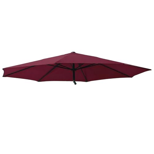 2.5 m 2.8 m 3.0 m Schirmbezug Ersatzbezug 6/8 Rippen, Abdeckung Ersatz für Terrassenschirme, Regenschirm Stoff Ersatzdach für Pool Strand, Wasserdichte Polyester-Stoffhülle(Weinrot,6 Streben 200cm) 2.5 m 2.8 m 3.0 m Schirmbezug Ersatzbezug 6/8 Rippen, Abdeckung Ersatz für Terrassenschirme, Regenschirm Stoff Ersatzdach für Pool Strand, Wasserdichte Polyester-Stoffhülle(Weinrot,6 Streben 200cm) von Generisch