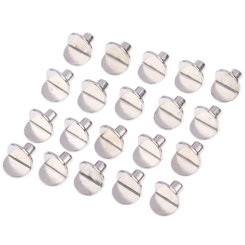 20 Stück 5mm Regal Unterstützung Pegs L-Form Massivmetall Möbel Regal Halterung Stifte für Küchen schrank Bücherregal Schrank Schrank Schrank Holz Glas Regale Unterstützt von Generisch