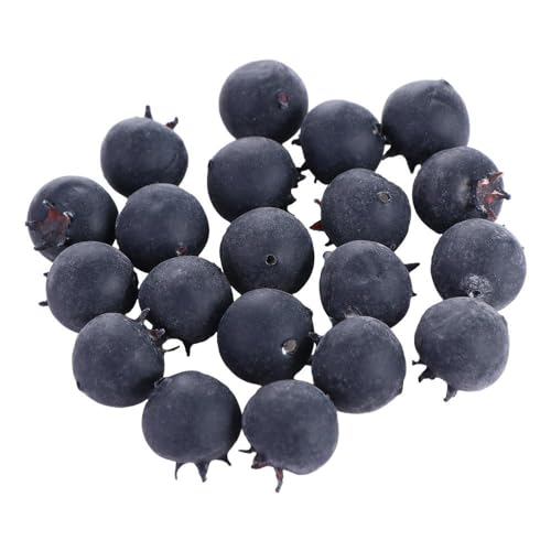 20 Stück künstliche Heidelbeere, Simulation Fruchtschaum Blaubeere, Simulation Obst Blau Beeren Home Dekoration DIY Foto Requisiten Fake Fruit 20 Stück künstliche Heidelbeere, Simulation Fruchtschaum Blaubeere, Simulation Obst Blau Beeren Home Dekoration DIY Foto Requisiten Fake Fruit von Generisch