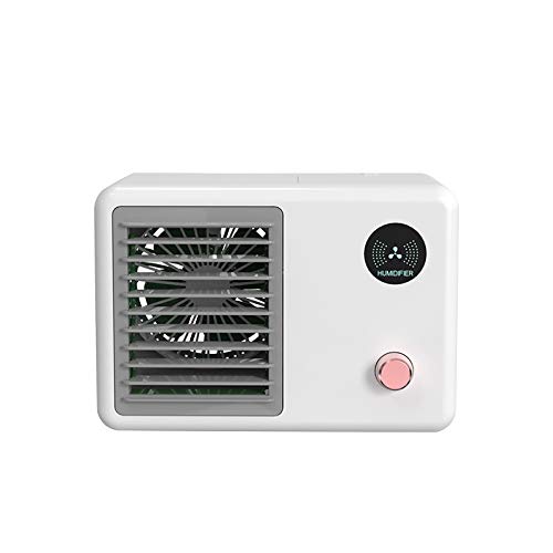 2024 Tragbarer Mini-Kühler mit abnehmbarem USB-Klimaventilator Mobile Klimaanlage Fan Klimagerät Ohne Abluftschlauch Fan Klimagerät Ohne Abluftschlauch （Grün） von Generisch