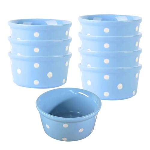 230 ml ofenfeste Souffle-Schalen für Luftfritteuse, ideal zum Backen und Servieren von Desserts von Generisch