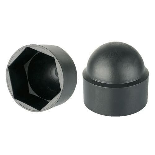 25 Stück Schutzkappen Sechskant Schwarz für M10, Schlüsselweite 17mm, für Schrauben und Muttern Abdeckkappen Sechskantschrauben Schraubenkappe Abdeckung Endkappen 25 Stück Schutzkappen Sechskant Schwarz für M10, Schlüsselweite 17mm, für Schrauben und Muttern Abdeckkappen Sechskantschrauben Schraubenkappe Abdeckung Endkappen von Generisch
