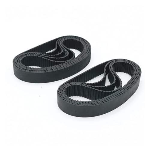 2GT Riemenbreite 6/10/15 mm Zahnriemen 3D-Drucker Riementeile Länge 1000 mm ~ 3600 mm Zahnriemen aus Gummi mit geschlossener Schleife(1360mm,Width 10mm) von Generisch