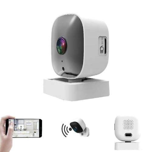 2K Security Camera with Color Night Vision,Überwachungskamera Innen WLAN,24/7 Aufzeichnung & Smart Alerts,120° Weitwinkelansicht,Die Sicherheit zu Hause Im Innenbereich (1 Stück) von Generisch