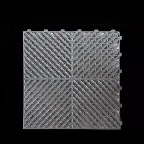 2er-Pack 40 X 40 cm Garagenbodenmatte, Ineinandergreifend, rutschfeste Bodenschutzmatte Für Garagenböden, Wasser- Und Schmutzabweisende Parkmatte(Gray(2cm),20pcs) von Generisch