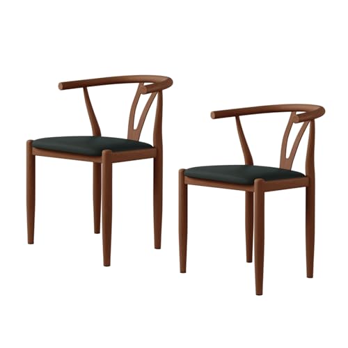 2er Set Esszimmerstühle Polsterstuhl Lounge Stuhl Einfache Montage Stabile Ausführung Perfekt für Wohnzimmer Esszimmer Freizeitbereiche 46.0 cm x 40.9 cm x 72.9 cm 2er Set Esszimmerstühle Polsterstuhl Lounge Stuhl Einfache Montage Stabile Ausführung Perfekt für Wohnzimmer Esszimmer Freizeitbereiche 46.0 cm x 40.9 cm x 72.9 cm von Generisch