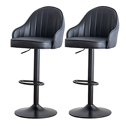 2er Set Höhenverstellbare Barhocker Drehbar Barhocker für Kücheninsel Hochhocker Stühle für Esszimmer in Gelb Schwarz Hellblau Grau Dunkelgrün 2er Set Höhenverstellbare Barhocker Drehbar Barhocker für Kücheninsel Hochhocker Stühle für Esszimmer in Gelb Schwarz Hellblau Grau Dunkelgrün von Generisch