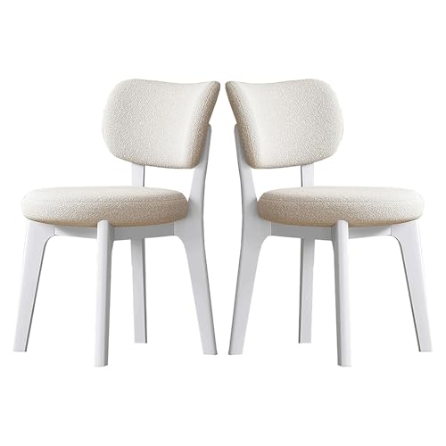 2er Set Moderne Esszimmerstühle aus Samt mit gebogener Rückenlehne - Stilvolle Polsterstühle Küche Beistellstühle für Esszimmer Bequemes Lammsamt Design 2er Set Moderne Esszimmerstühle aus Samt mit gebogener Rückenlehne - Stilvolle Polsterstühle Küche Beistellstühle für Esszimmer Bequemes Lammsamt Design von Generisch