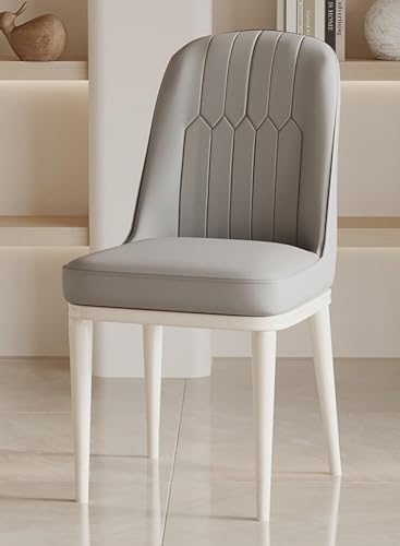 2er Set Moderne Kunstleder Esszimmerstühle mit dicker Polsterung Stilvolle Küchenstühle mit Metallbeinen für Esszimmer Wohnzimmer Lounge oder Empfangsbereich 2er Set Moderne Kunstleder Esszimmerstühle mit dicker Polsterung Stilvolle Küchenstühle mit Metallbeinen für Esszimmer Wohnzimmer Lounge oder Empfangsbereich von Generisch