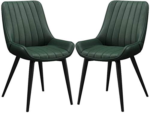 2er Set Moderne PU-Leder Esszimmerstühle mit Metallbeinen - Stilvolle Polstermöbel für Wohnzimmer, Schlafzimmer, Küche 2er Set Moderne PU-Leder Esszimmerstühle mit Metallbeinen - Stilvolle Polstermöbel für Wohnzimmer, Schlafzimmer, Küche von Generisch