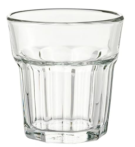 2er Set POKAL Espressoglas Becher, Klarglas, 10 cl (auch als Saft Shot Glas geeignet) von Generisch