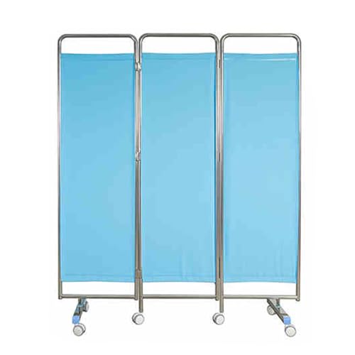 3/4-Scheiben-Raumteiler, Rollende Trennwand-Raumteiler Mit Rollenden Rädern, Wandteiler-Bildschirmpaneele, Geeignet for Heimklinik-Stations-Untersuchungskrankenhäuser(3 Slices) von Generisch