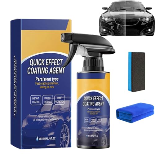 3 In 1 High Protection Quick Car Coating Spray, 2025 Advanced Car Quick-Acting Coating Agent Sprays, Hochwirksame Spray-Reparatur gegen Kratzer & Abnutzung, Auto Politur Set mit Schwamm Handtuch (1) 3 In 1 High Protection Quick Car Coating Spray, 2025 Advanced Car Quick-Acting Coating Agent Sprays, Hochwirksame Spray-Reparatur gegen Kratzer & Abnutzung, Auto Politur Set mit Schwamm Handtuch (1) von Generisch