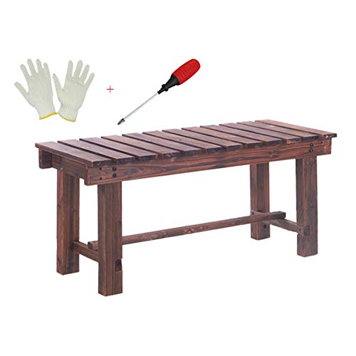 3-Sitzer-Gartenbank für den Außenbereich, Massivholz, Lattenrost, Terrassenmöbel, wetterfest, korrosionsbeständig, Bank für Terrasse, Veranda und Esszimmer, 90 cm horizontale Stangen 3-Sitzer-Gartenbank für den Außenbereich, Massivholz, Lattenrost, Terrassenmöbel, wetterfest, korrosionsbeständig, Bank für Terrasse, Veranda und Esszimmer, 90 cm horizontale Stangen von Generisch