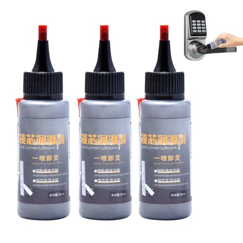 3 Stück Graphitpulver Türschlösse | Graphit Schmierpulver | Schmiermittel Für Türschlösser | Graphitpulver Für Schlösser | Graphitpulver Schmiermittel | Graphit Trocken Schlossschmiermittel 3 Stück Graphitpulver Türschlösse | Graphit Schmierpulver | Schmiermittel Für Türschlösser | Graphitpulver Für Schlösser | Graphitpulver Schmiermittel | Graphit Trocken Schlossschmiermittel von Generisch