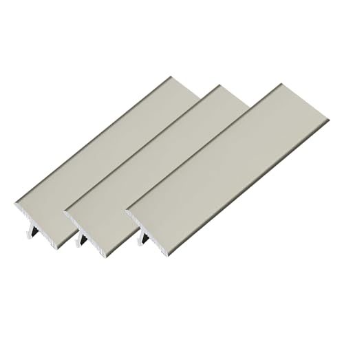 3 Stück übergangsprofil boden 90cm T-Profil Aluminium Profilleisten lassen Übergangsleiste Abdeckleiste für Fliesen, Holz, Laminat 3 Stück übergangsprofil boden 90cm T-Profil Aluminium Profilleisten lassen Übergangsleiste Abdeckleiste für Fliesen, Holz, Laminat von Generisch