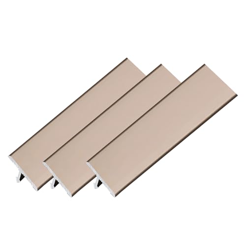 3 Stück übergangsprofil boden 90cm T-Profil Aluminium Profilleisten lassen Übergangsleiste Abdeckleiste für Fliesen, Holz, Laminat 3 Stück übergangsprofil boden 90cm T-Profil Aluminium Profilleisten lassen Übergangsleiste Abdeckleiste für Fliesen, Holz, Laminat von Generisch