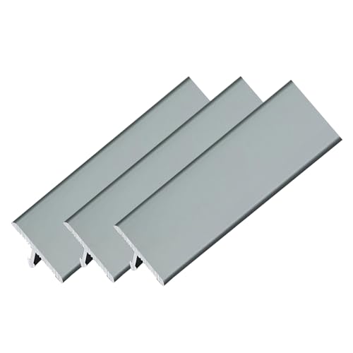 3 Stück übergangsprofil boden 90cm T-Profil Aluminium Profilleisten lassen Übergangsleiste Abdeckleiste für Fliesen, Holz, Laminat 3 Stück übergangsprofil boden 90cm T-Profil Aluminium Profilleisten lassen Übergangsleiste Abdeckleiste für Fliesen, Holz, Laminat von Generisch
