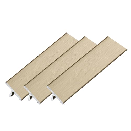 3 Stück übergangsprofil boden 90cm T-Profil Aluminium Profilleisten lassen Übergangsleiste Abdeckleiste für Fliesen, Holz, Laminat 3 Stück übergangsprofil boden 90cm T-Profil Aluminium Profilleisten lassen Übergangsleiste Abdeckleiste für Fliesen, Holz, Laminat von Generisch