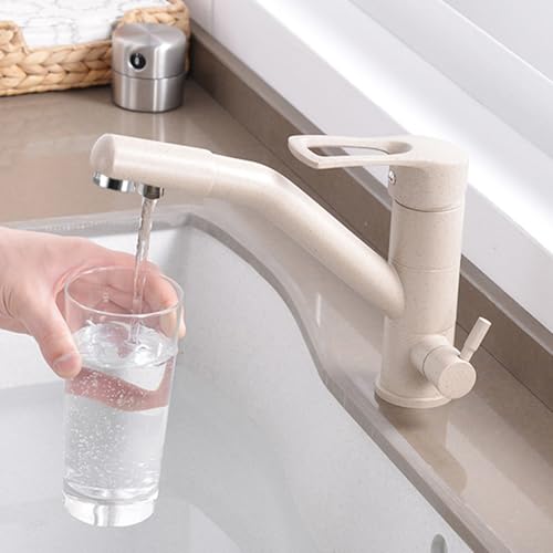 3-Wege-Küchenarmatur - 3-in-1-Wasserfilter-Mischbatterie mit Einhebel-Trinkwasserhahn für Haferflocken und stilvolle Küchenarmatur 3-Wege-Küchenarmatur - 3-in-1-Wasserfilter-Mischbatterie mit Einhebel-Trinkwasserhahn für Haferflocken und stilvolle Küchenarmatur von Generisch