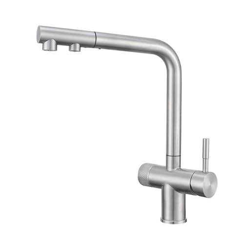 3 Wege Küchenarmatur Edelstahl Gebürstet 3 Wege Wasserfilter Wasserhahn Küche Trinkarmaturen Spültischarmatur Ausziehbar 3 Wege Küchenarmatur Edelstahl Gebürstet 3 Wege Wasserfilter Wasserhahn Küche Trinkarmaturen Spültischarmatur Ausziehbar von Generisch