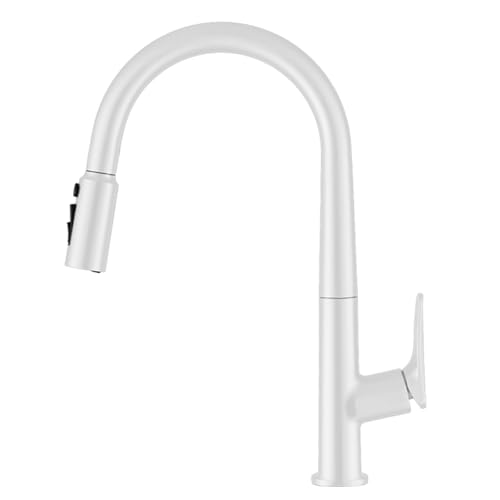 3-Wege-Küchenarmatur Pull Down Schwanenhals Wasserhahn 3-in-1 Einhebelmischer für Spüle herausziehbarer Sprüher Moderne Küchenspüle Wasserhahn mit vielseitigem Wasserfluss 3-Wege-Küchenarmatur Pull Down Schwanenhals Wasserhahn 3-in-1 Einhebelmischer für Spüle herausziehbarer Sprüher Moderne Küchenspüle Wasserhahn mit vielseitigem Wasserfluss von Generisch
