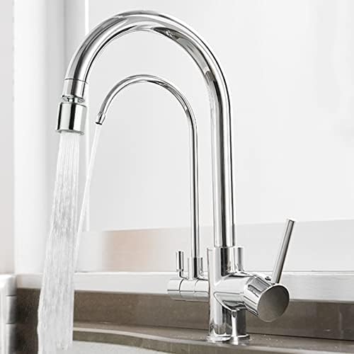 3 Wege Küchenarmatur mit 360° Drehbar Chrom Wasserhahn 3 in 1 Wasserfilter zum Trinken Singlemode Spültischarmatur - Perfekt für den Heimgebrauch und Einfache Installation 3 Wege Küchenarmatur mit 360° Drehbar Chrom Wasserhahn 3 in 1 Wasserfilter zum Trinken Singlemode Spültischarmatur - Perfekt für den Heimgebrauch und Einfache Installation von Generisch