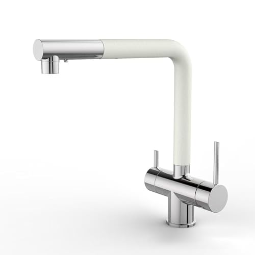 3 Wege Wasserfilter Wasserhahn Drehbar Küchenarmatur mit 3 Modi Beige Touch Wasserhahn für sauberes Trinkwasser Küchenspüle Zubehör 3 Wege Wasserfilter Wasserhahn Drehbar Küchenarmatur mit 3 Modi Beige Touch Wasserhahn für sauberes Trinkwasser Küchenspüle Zubehör von Generisch