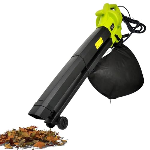 3 in 1 Garten Laubbläser & Vakuum Aktenvernichter, 3000W Laubbläser mit 40L Laubsammelsack, Leicht Leistungsstark Luftgebläse Gartengebläse für Rasenpflege 3 in 1 Garten Laubbläser & Vakuum Aktenvernichter, 3000W Laubbläser mit 40L Laubsammelsack, Leicht Leistungsstark Luftgebläse Gartengebläse für Rasenpflege von Generisch