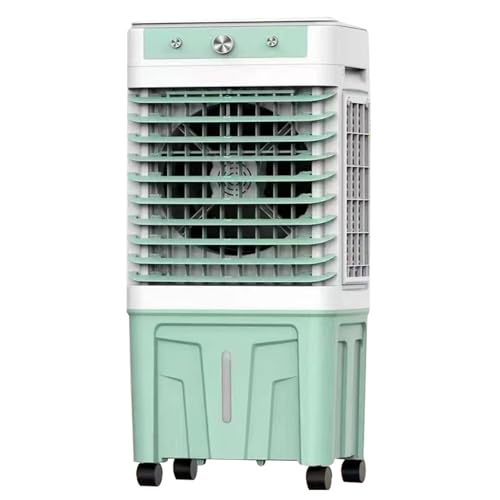 3 in 1 Kommerzieller Verdunstungsluftkühler Ventilator, Sumpfkühler Klimagerät, Industrielle Klimaanlage Ventilator mit 120°Oszillation, Großer Wassertank, Leistungsstarker Motor für effiziente von Generisch