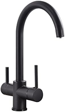 3-in-1 Küchenarmatur Wasserfilter Mischbatterie - 360° schwenkbarer Wasserhahn mit gereinigtem Trinkwasser modernes Chrom- & Schwarzes Finish - Perfekt für Zuhause & Büro 3-in-1 Küchenarmatur Wasserfilter Mischbatterie - 360° schwenkbarer Wasserhahn mit gereinigtem Trinkwasser modernes Chrom- & Schwarzes Finish - Perfekt für Zuhause & Büro von Generisch