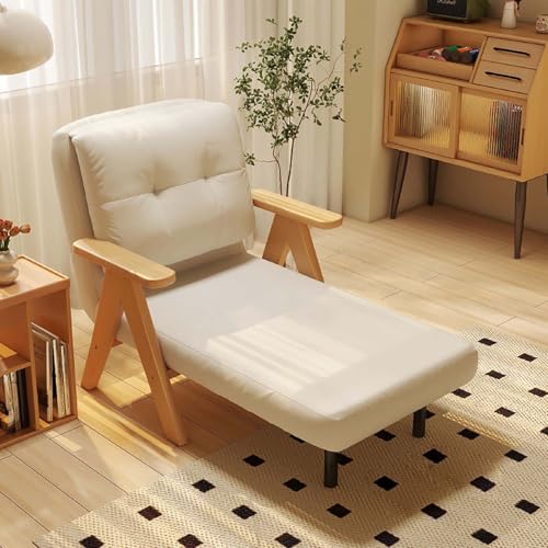 3 in 1 umwandelbares Schlafsofa Schlafsessel Flanell Klappsofa mit verstellbarer Rückenlehne für Wohnzimmer Gästezimmer von Generisch
