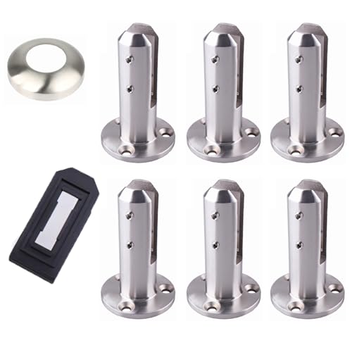 304 Edelstahl Glasgeländer Klemmzapfen Set Heavy Duty für Pool Zaun Balkon Deck Treppengeländer 304 Edelstahl Glasgeländer Klemmzapfen Set Heavy Duty für Pool Zaun Balkon Deck Treppengeländer von Generisch