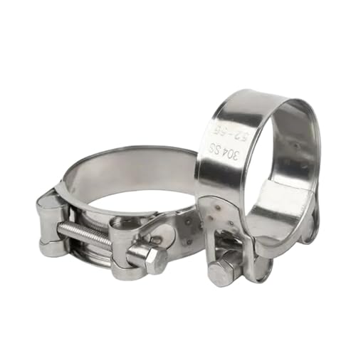 304 Edelstahl Leistungsstarke Schlauch Rohr Rohr Klemmen Abluft Wasser Rohre Langlebige Abdichtung Leistungsstarke Festigkeit Reparatur Schweißen Werkzeug(162-174mm) von Generisch