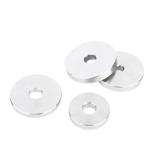 304 Edelstahl M9~M40 Glatte extra dicke Unterlegscheiben Vergrößerte Dichtung Flach 3 mm 4 5 6 8 dick(M40x100x8mm-1pcs) von Generisch