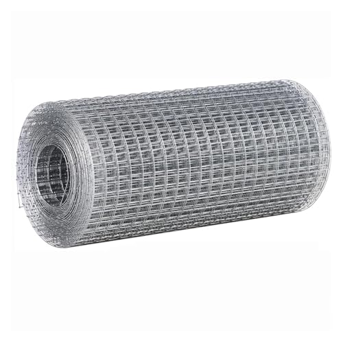 304 Edelstahl-Mesh-Zaun, 2 cm/1,2 mm, Anti-Fall-Barriere für Balkone und Treppen, Geflügelnetz, Pflanzenstütze, Gartenschutz (0,9 x 29 m) von Generisch