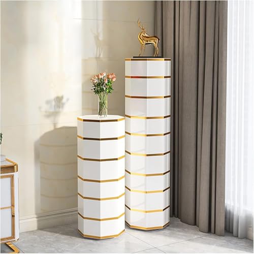 306° drehbares Schuhregal aus Metall, modernes rundes Lazy Susan Design für den Eingangsbereich, 169 cm, vertikale Aufbewahrungslösung, stilvolles Gold-Finish, platzsparender Nizer 306° drehbares Schuhregal aus Metall, modernes rundes Lazy Susan Design für den Eingangsbereich, 169 cm, vertikale Aufbewahrungslösung, stilvolles Gold-Finish, platzsparender Nizer von Generisch
