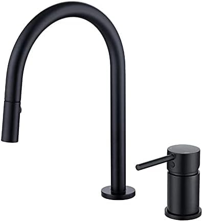 360° Drehbar Schwarz Bad Waschbecken Wasserhahn - Multifunktionale Küchenarmatur mit Teleskop-Design Hochwertige Duschlösung für moderne Häuser 360° Drehbar Schwarz Bad Waschbecken Wasserhahn - Multifunktionale Küchenarmatur mit Teleskop-Design Hochwertige Duschlösung für moderne Häuser von Generisch