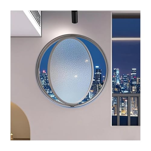 360 Grad drehbares rundes Sichtfenster aus Glas mit Rahmen aus Aluminiumlegierung, bündig montiertes Schuppenfenster für Beleuchtung und Belüftung 360 Grad drehbares rundes Sichtfenster aus Glas mit Rahmen aus Aluminiumlegierung, bündig montiertes Schuppenfenster für Beleuchtung und Belüftung von Generisch