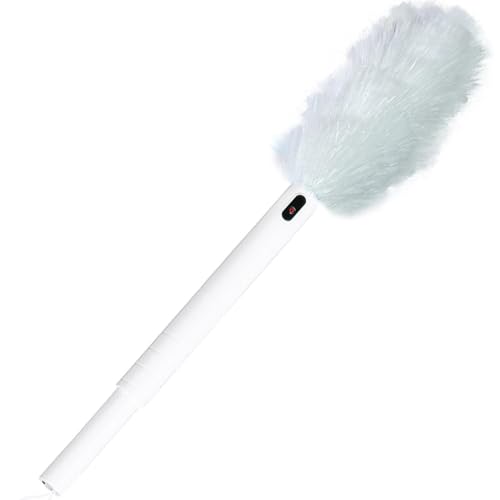 360 ° Spins Electric Feathers Duster | Teleskope Mikrofaser -Staubbürste Zum Reinigen | Ausleitbare Rotierende Spins Reiniger Mit Einstellbarem Griff - Batteriebetriebene Staubentfernungstrustern Nach 360 ° Spins Electric Feathers Duster | Teleskope Mikrofaser -Staubbürste Zum Reinigen | Ausleitbare Rotierende Spins Reiniger Mit Einstellbarem Griff - Batteriebetriebene Staubentfernungstrustern Nach von Generisch
