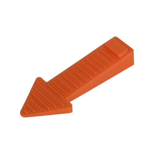 „360° Verstellbarer“ Stapelbarer Türstopper von – Mehrwinkel, Rutschfest, Robust und Kratzfest, 3 Farben Erhältlich! Rutschfester Türstopper für Zuhause (Orange, One Size) von Generisch