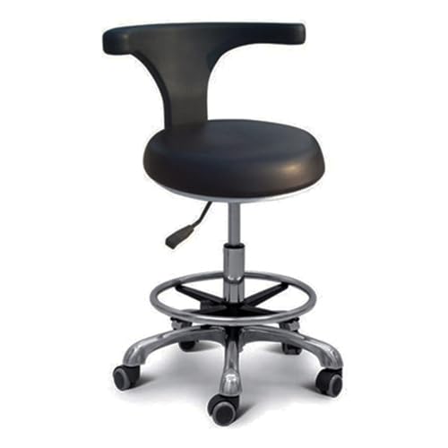 360° drehbarer höhenverstellbarer Zahnarzthocker mit PU-Leder und Armlehne - Ergonomischer Stuhl für Zahnärzte und Salonprofis 360° drehbarer höhenverstellbarer Zahnarzthocker mit PU-Leder und Armlehne - Ergonomischer Stuhl für Zahnärzte und Salonprofis von Generisch