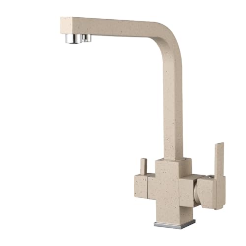 360° drehbarer schwarzer gefilterter Küchenarmatur, 3-in-1-Wasserfilter-Wasserhahn für Küchenspüle, Heiß- und Kaltmischer, Trinkwasser, einfache Installation, langlebiges Design 360° drehbarer schwarzer gefilterter Küchenarmatur, 3-in-1-Wasserfilter-Wasserhahn für Küchenspüle, Heiß- und Kaltmischer, Trinkwasser, einfache Installation, langlebiges Design von Generisch